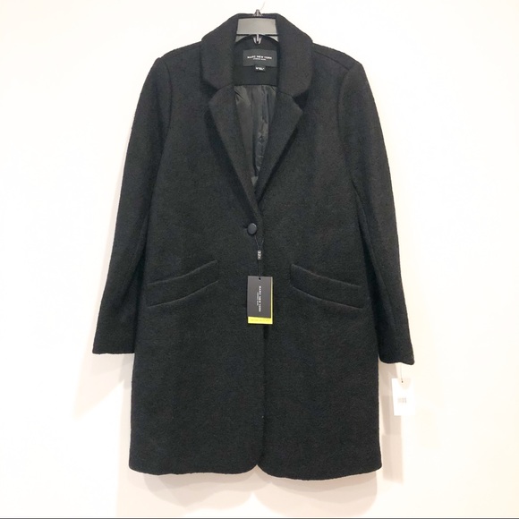 NWT MARC NEW YORK | Paige Pressed Boucle  Coat - Picture 5 of 6